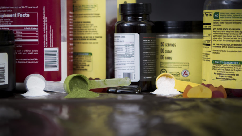 different kinds of sports supplements